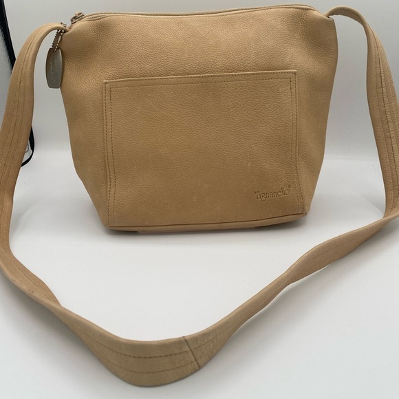 Tignanello Handbags - Tignanello Tan Shoulder Bag